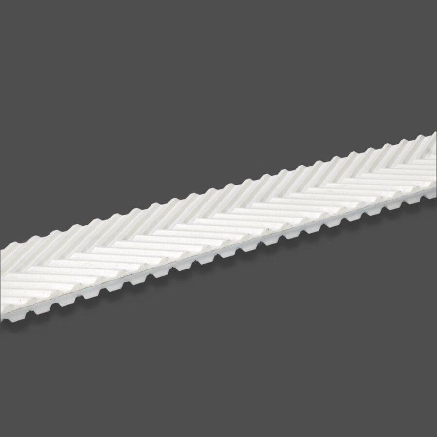 PVC Fischgrät weiß – Bild 2